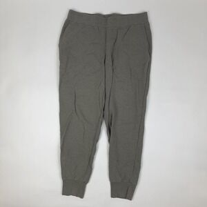 Womens Patagonia Ahnya Cement Gray Casual Jogger Sweatpants Size Medium GUC